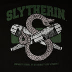 Produktbild Slytherin Quidditch College T-shirt svart - Harry Potter