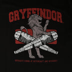 Produktbild Gryffindor Quidditch College T-shirt svart - Harry Potter