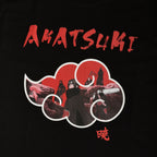 Produktbild Akatsuki T-shirt svart - Naruto Shippuden