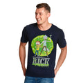 Produktbild Rick and Morty - Portal T-shirt blå
