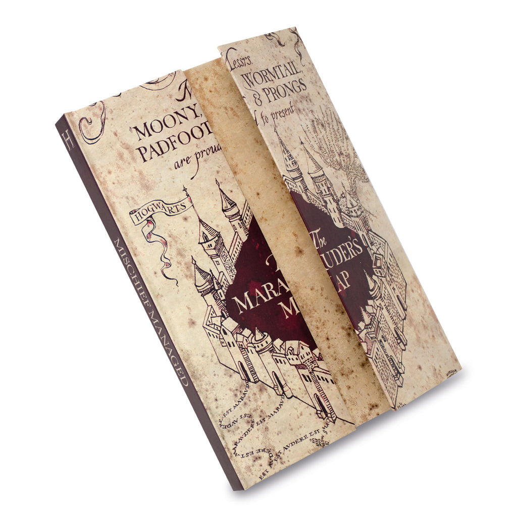 Produktbild Harry Potter - Anteckningsbok A5 med Marodörkartan