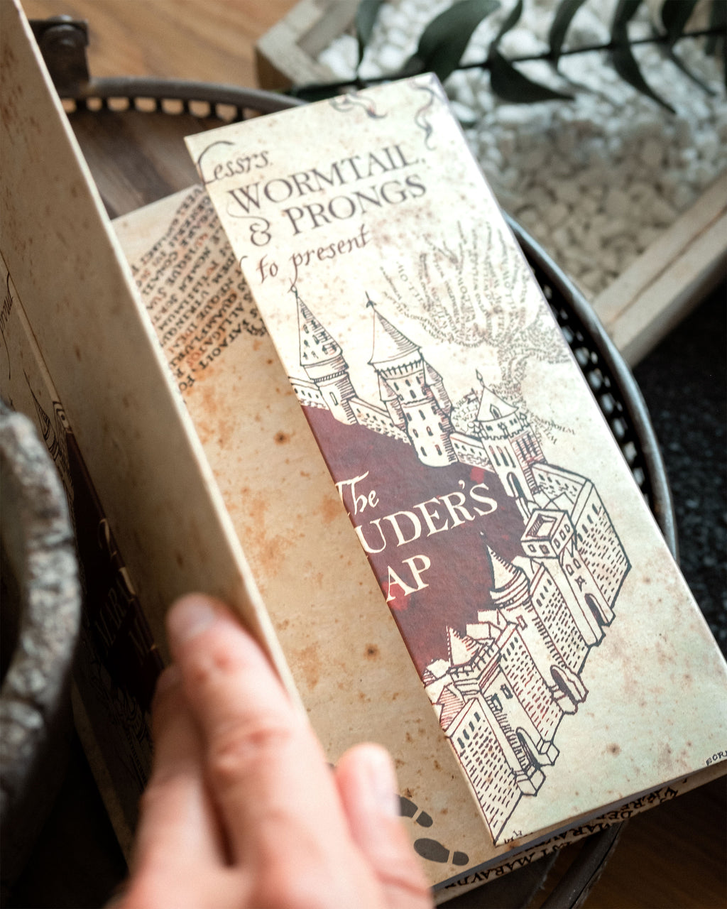 Produktbild Harry Potter - Anteckningsbok A5 med Marodörkartan