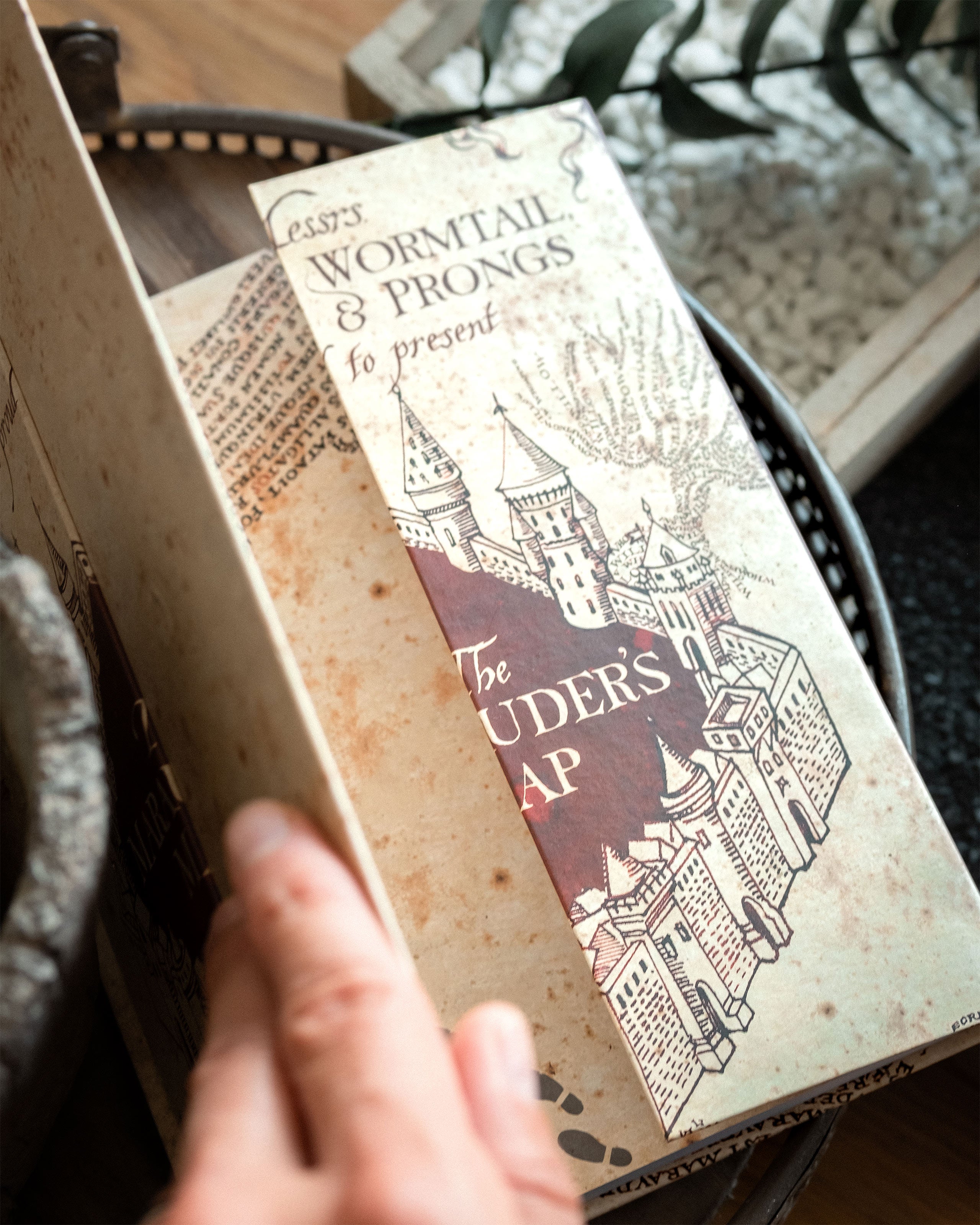 Produktbild Harry Potter - Anteckningsbok A5 med Marodörkartan