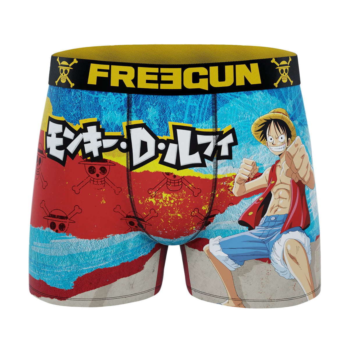 Produktbild One Piece - Monkey D. Luffy Freegun Boxershorts