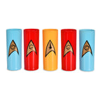 Produktbild Starfleet-emblemglas 5-delars set - Star Trek