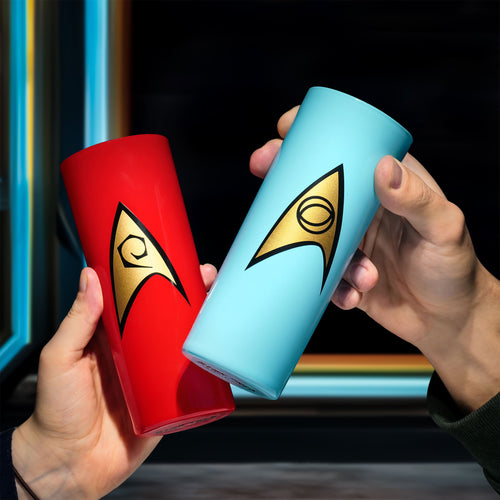 Produktbild Starfleet-emblemglas 5-delars set - Star Trek