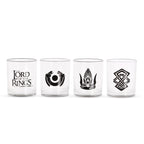 Produktbild Mittelerde-symbolglas 4-pack - Sagan om Ringen