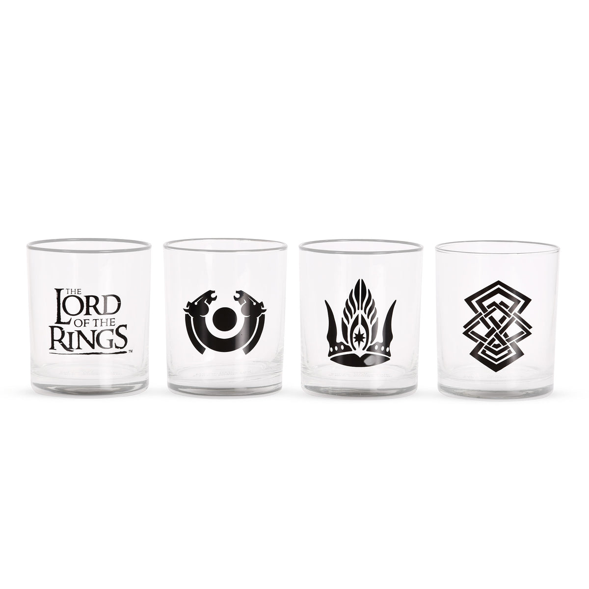 Produktbild Mittelerde-symbolglas 4-pack - Sagan om Ringen