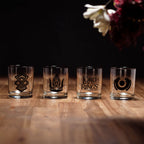 Produktbild Mittelerde-symbolglas 4-pack - Sagan om Ringen
