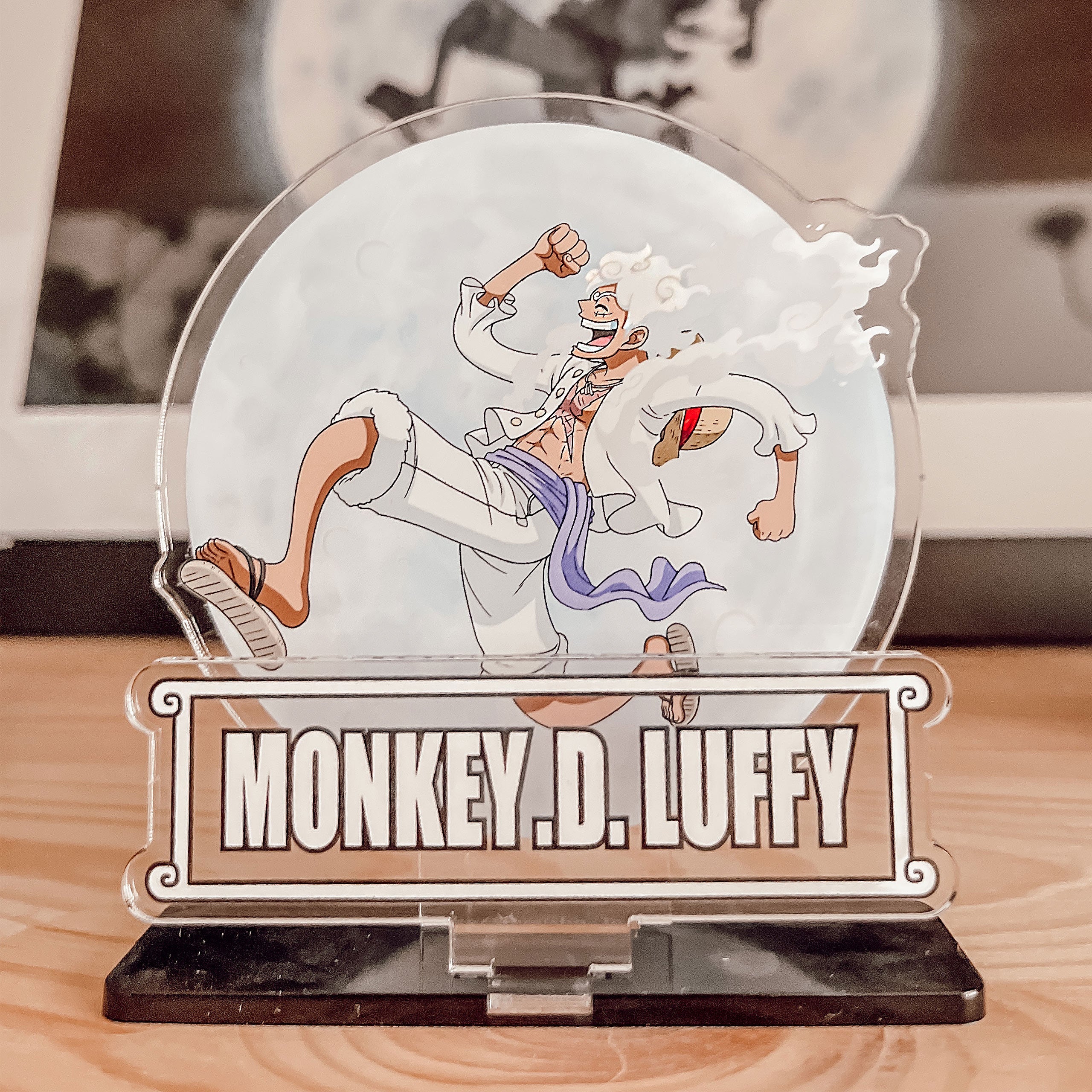 Produktbild One Piece: Gear 5 - Monkey D. Luffy Springande Akrylfigur