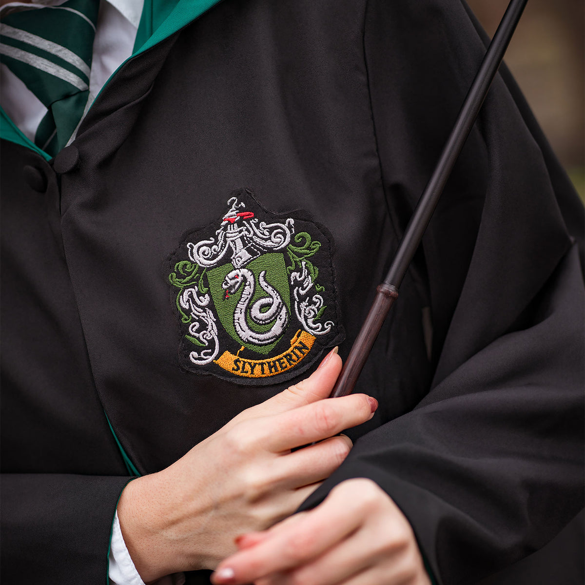 Produktbild Slytherin-kappa - Harry Potter
