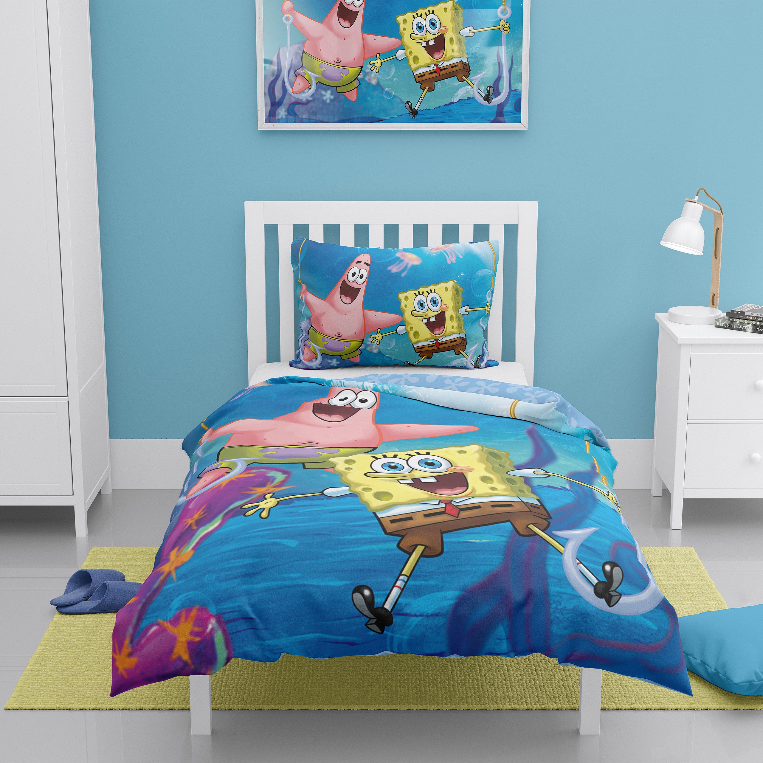 Produktbild SpongeBob - Patrick och SpongeBob sängkläder