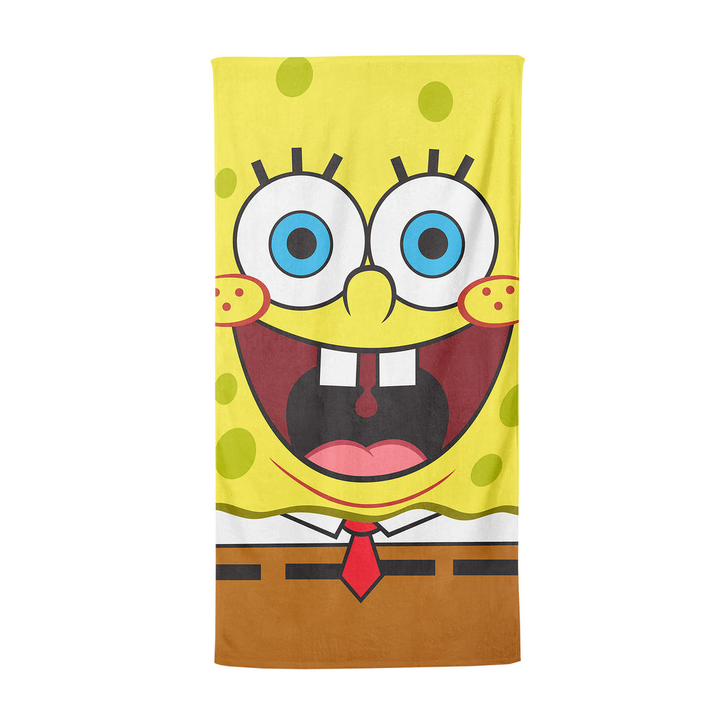 Produktbild SpongeBob - Handduk med karaktärer