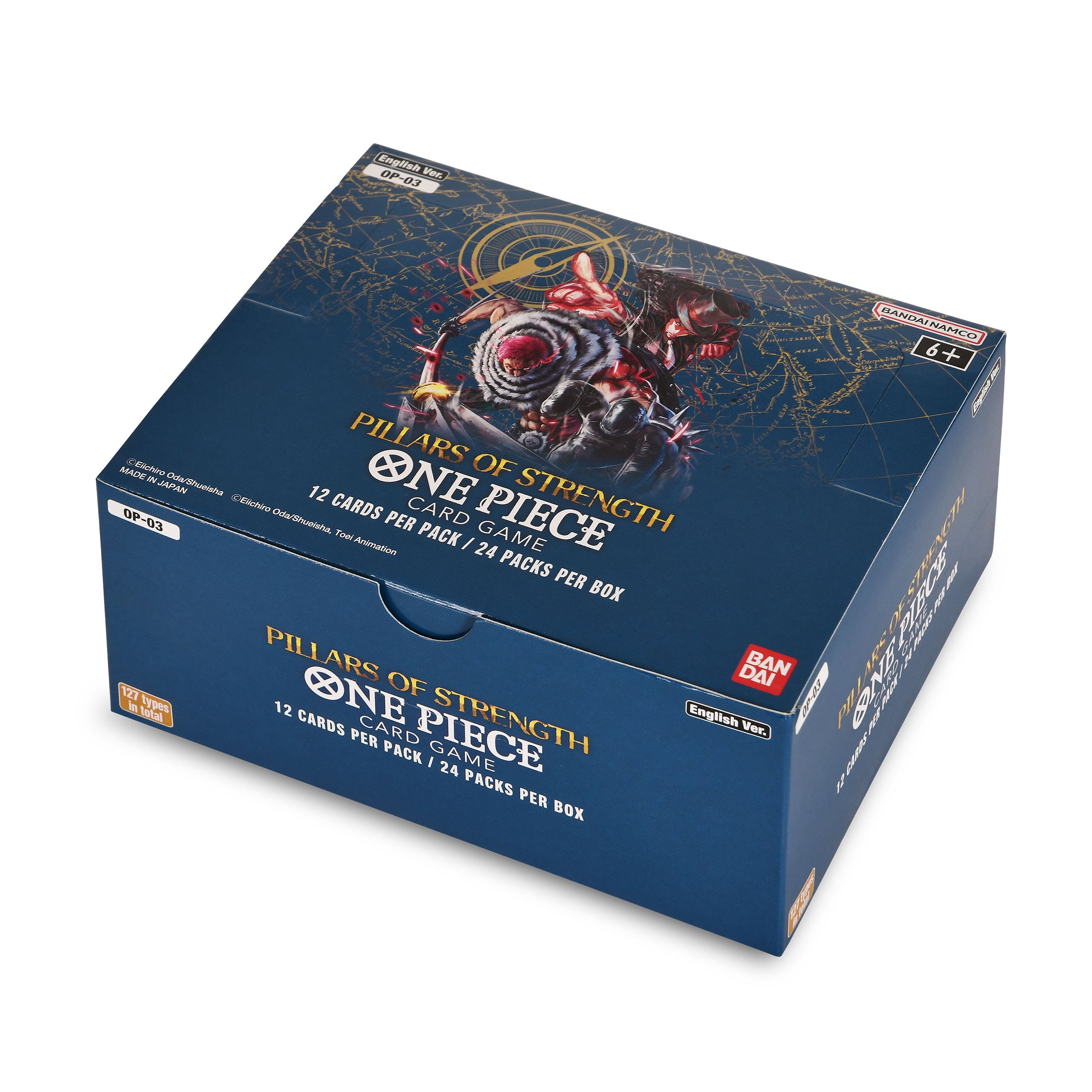 Produktbild One Piece Card Game - Pillars of Strength Booster Box engelsk version