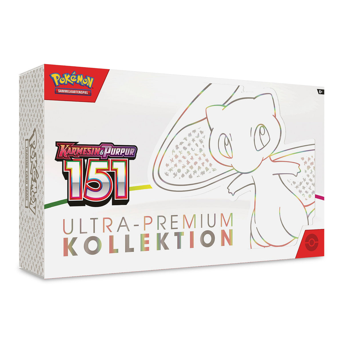 Produktbild Pokemon - Karmesin & Purpur 151 Mew Ultra Premium Samlarkortsbox