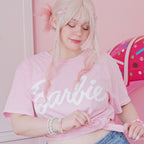 Produktbild Barbie - Logotyp T-shirt rosa