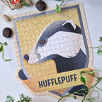Produktbild Hufflepuff Djurvapensköld Pussel i Trolldrycksflaska - Harry Potter