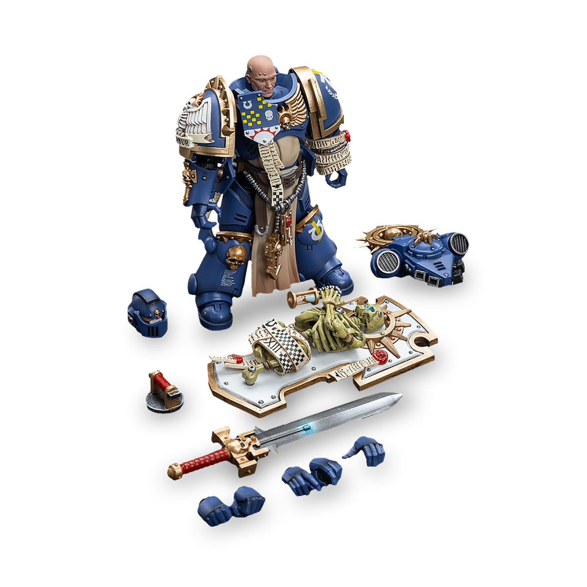 Produktbild Warhammer 40k - Ultramarines Primaris Captain Actionfigur 1:18
