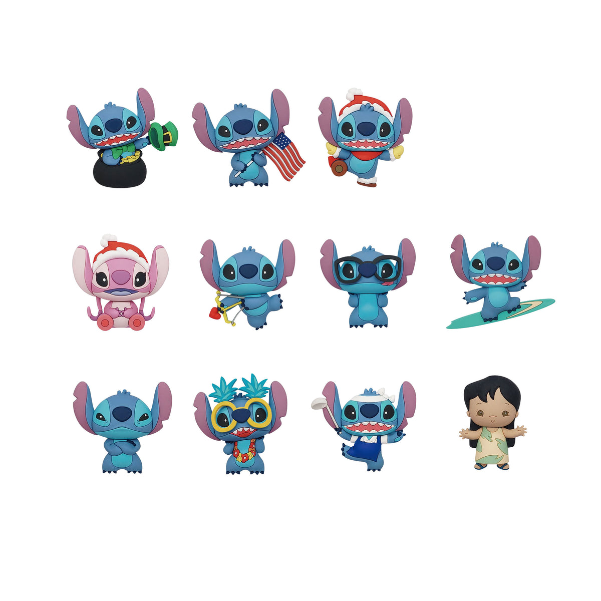 Produktbild Lilo & Stitch - Stitch Mystery-nyckelring Serie 3