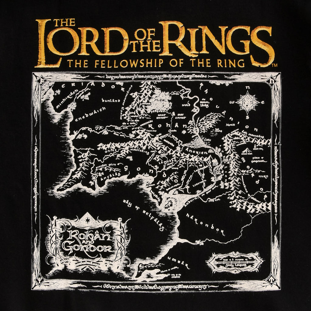 Product image The Lord of the Rings - Map of Middle Earth Hoodie Black