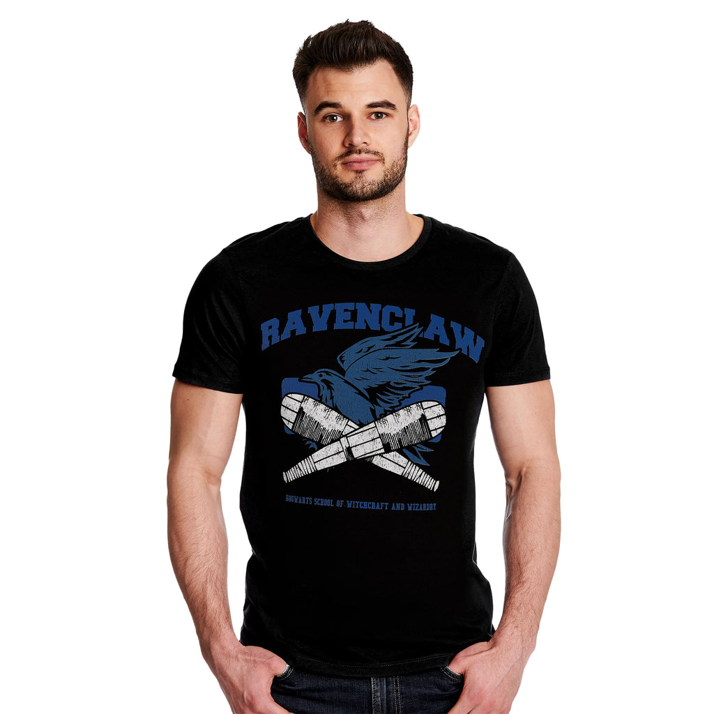 Produktbild Ravenclaw Quidditch College T-shirt svart - Harry Potter