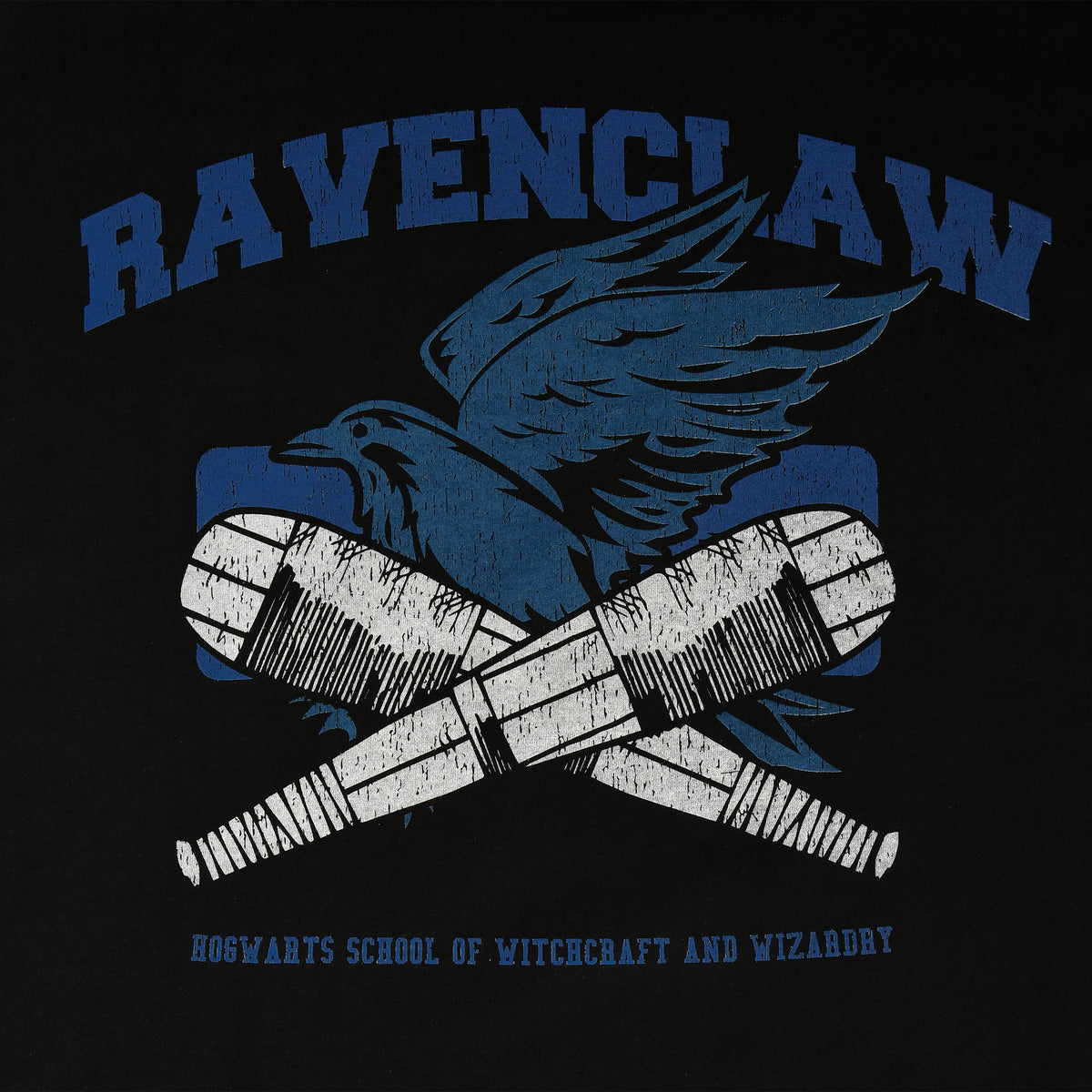 Produktbild Ravenclaw Quidditch College T-shirt svart - Harry Potter