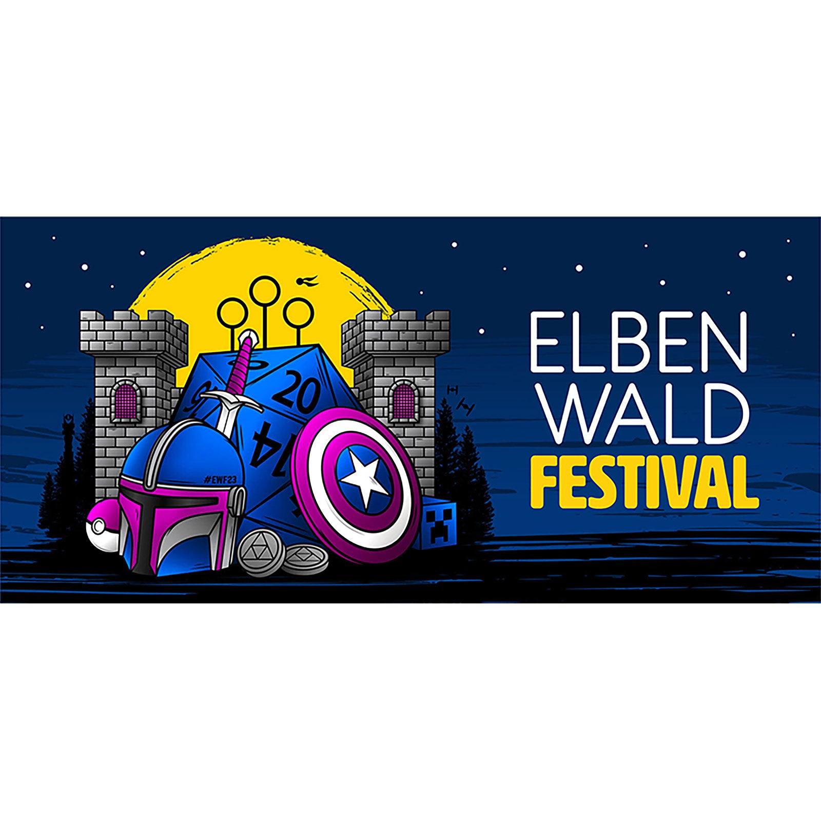 Produktbild Elbenwald Festival - Fantasy Castle Mugg