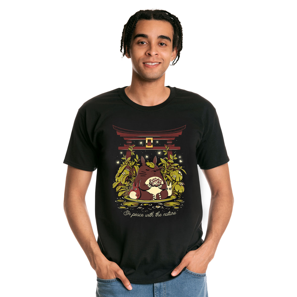 Produktbild Ilustrata - In Peace With The Nature T-shirt svart