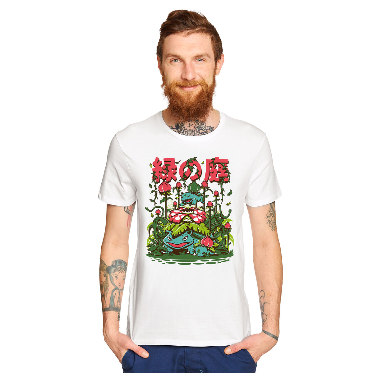 Product image Ilustrata - Secret Garden T-shirt white