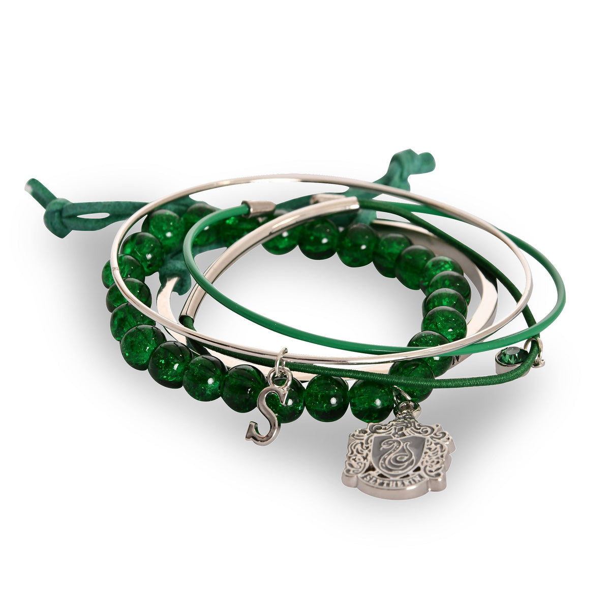 Produktbild Harry Potter - Slytherin Armband 5-pack