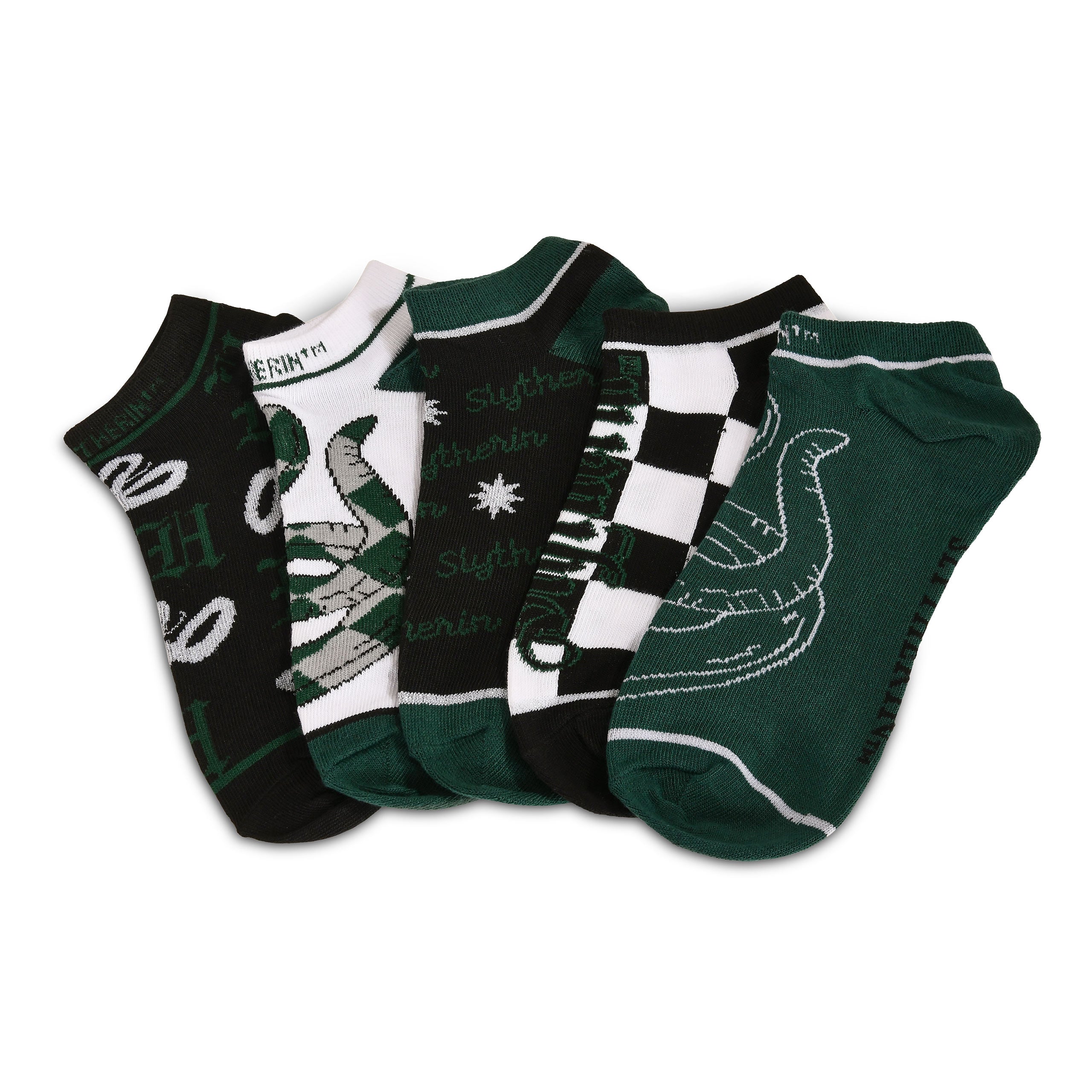 Produktbild Harry Potter - Slytherin strumpor 5-pack