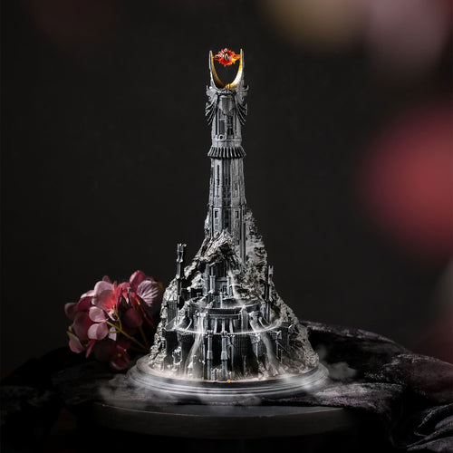 Produktbild Barad-dûr backflow-rökelsebrännare miniatyrreplika – Sagan om Ringen