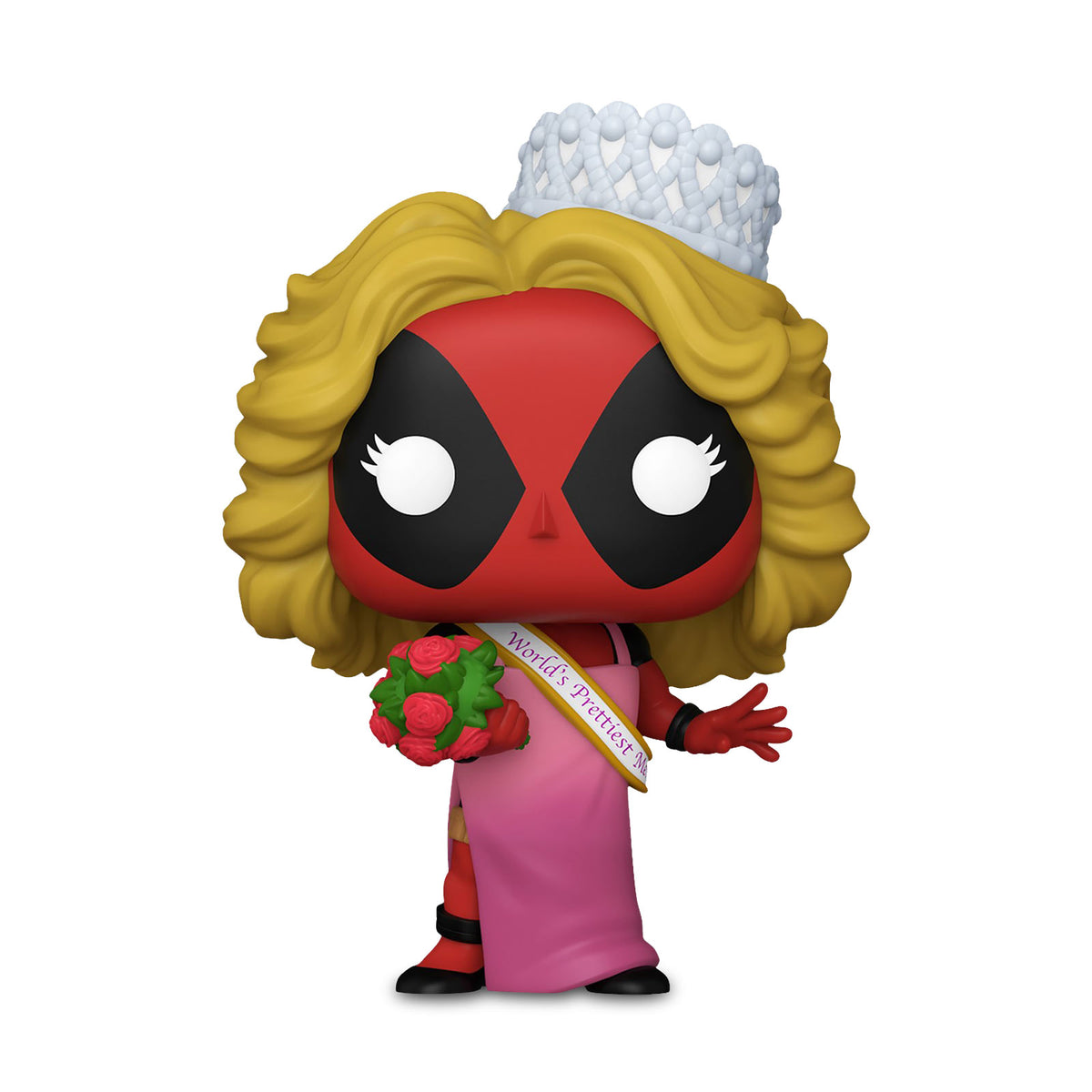 Produktbild Deadpool Beauty Pageant Funko Pop Vickande Huvud-Figur