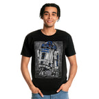 Produktbild Star Wars - R2D2 Porträtt T-shirt svart