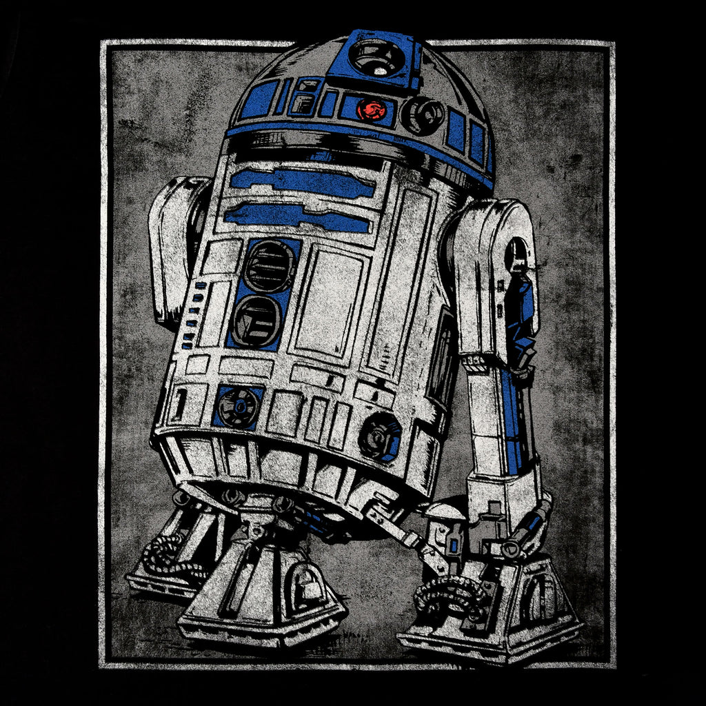 Produktbild Star Wars - R2D2 Porträtt T-shirt svart