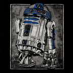 Produktbild Star Wars - R2D2 Porträtt T-shirt svart