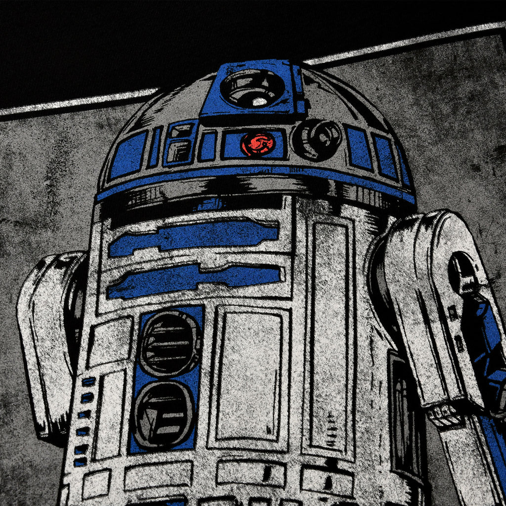 Produktbild Star Wars - R2D2 Porträtt T-shirt svart