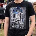 Produktbild Star Wars - R2D2 Porträtt T-shirt svart