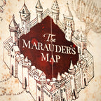 Produktbild Harry Potter - Karta över Marodörerna Trätavla