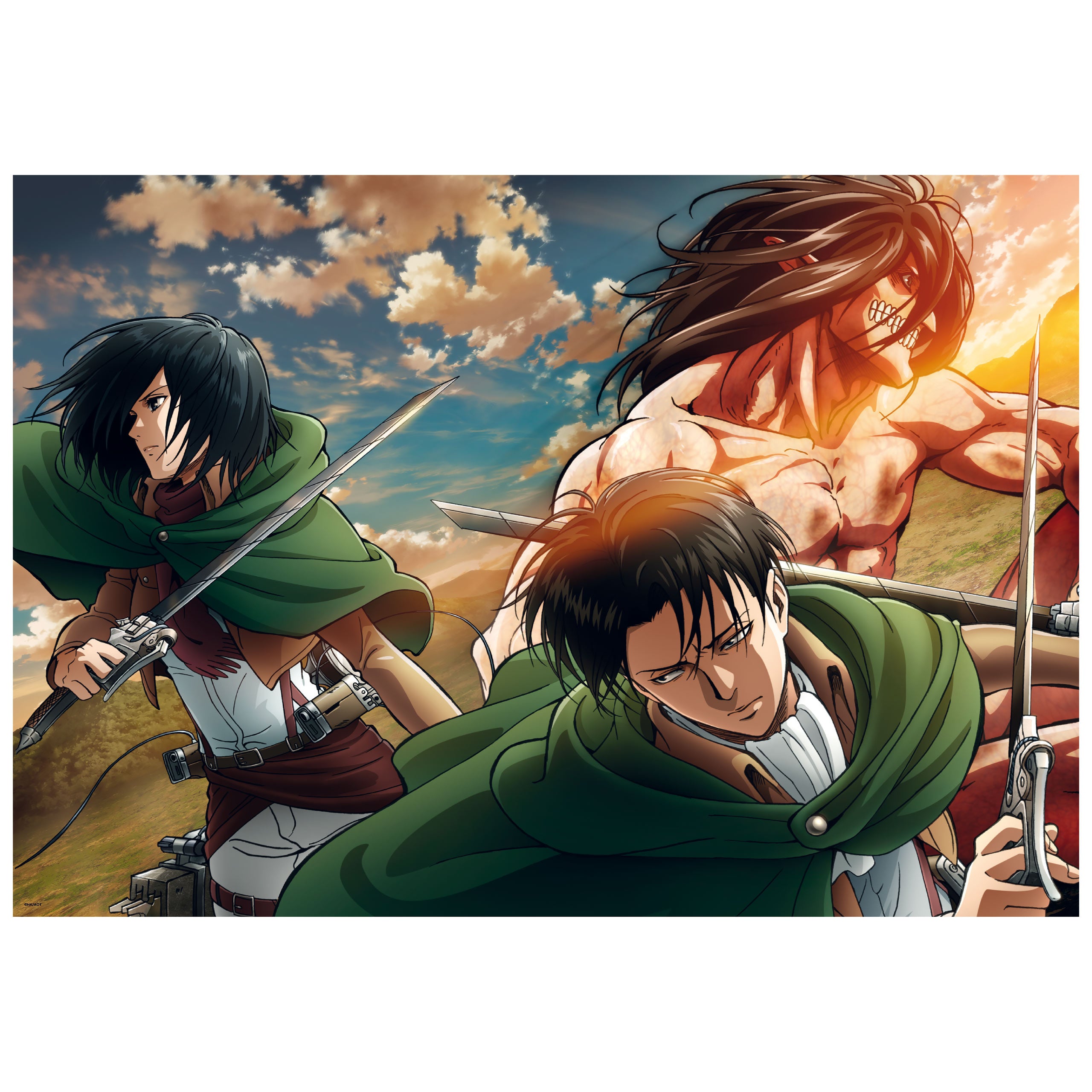 Produktbild Attack on Titan - Fight Pussel