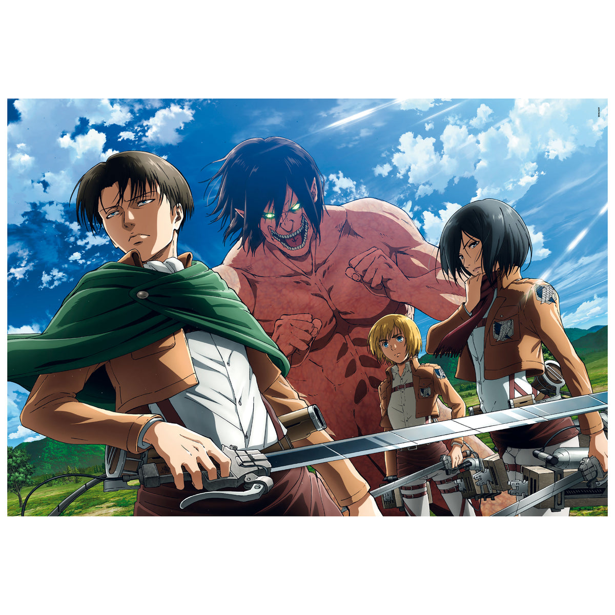 Produktbild Attack on Titan - Grupp Pussel
