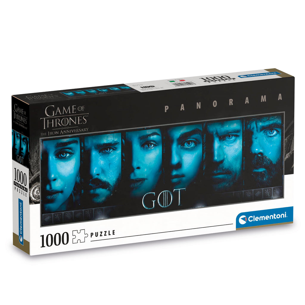 Produktbild Game of Thrones - Karaktärer Panorama Pussel