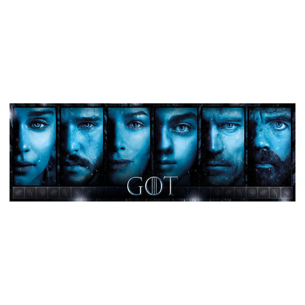 Produktbild Game of Thrones - Karaktärer Panorama Pussel