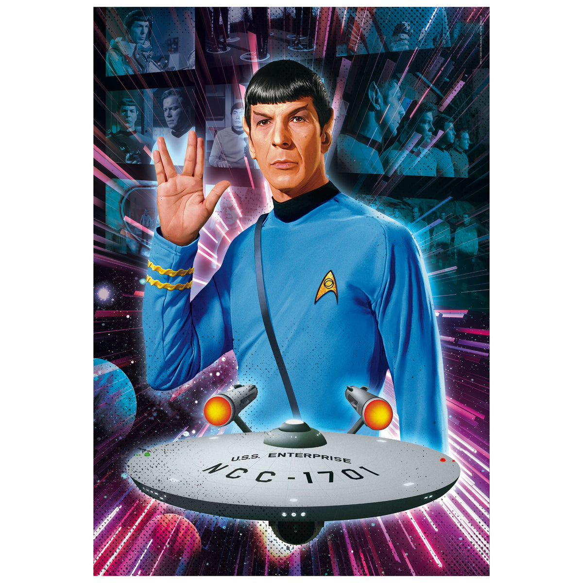 Produktbild Star Trek - Mister Spock-pussel