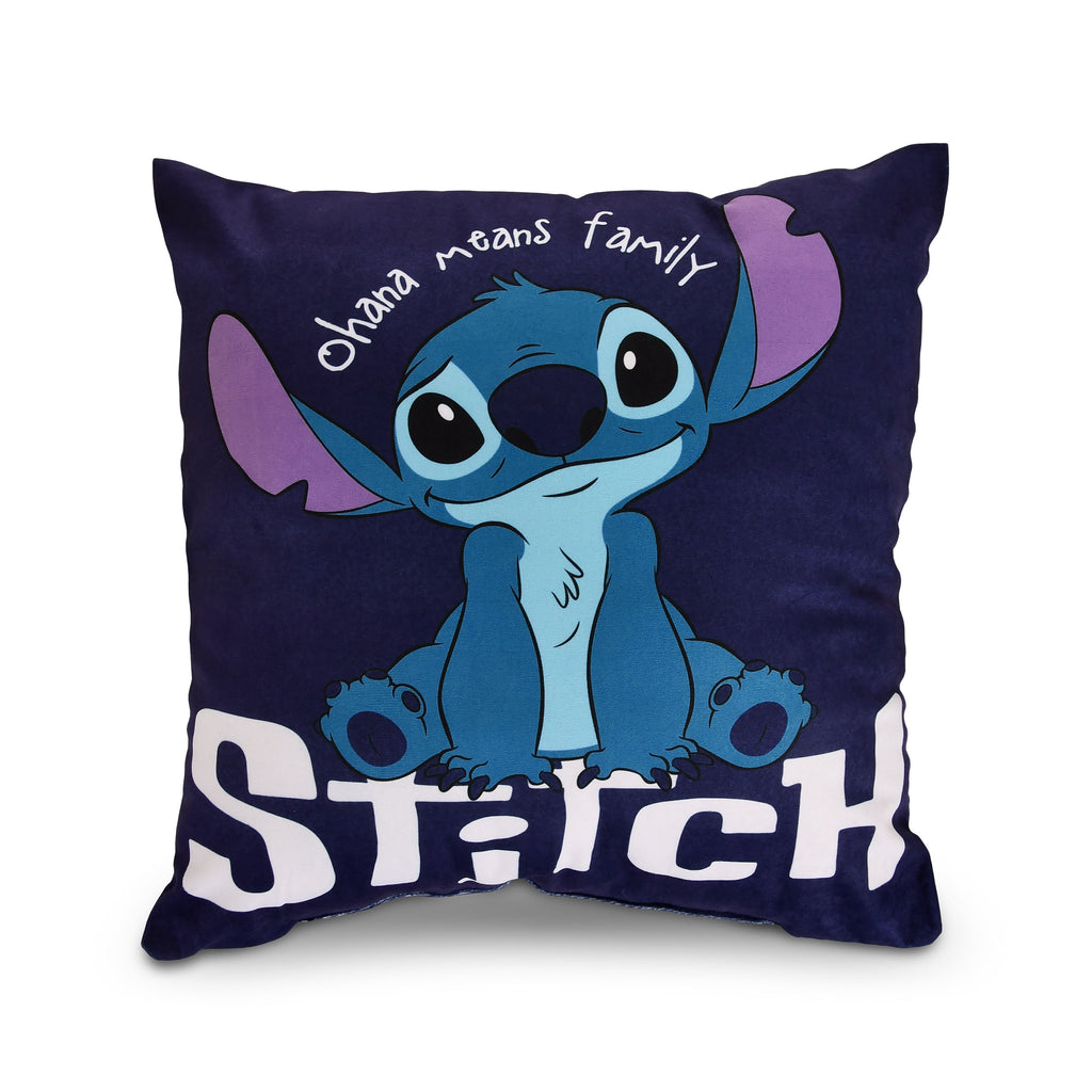 Produktbild Stitch Ohana Means Family Kudde - Lilo & Stitch
