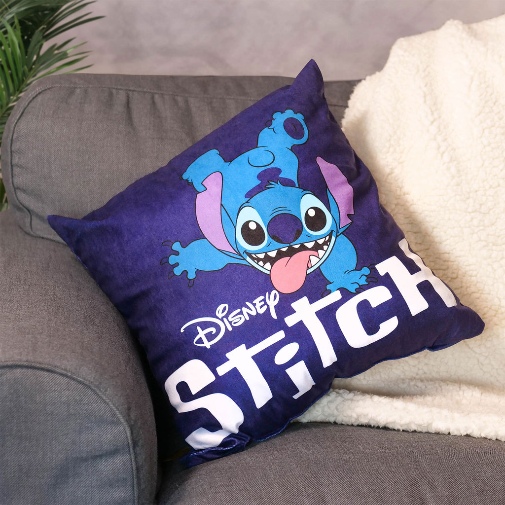 Produktbild Stitch Ohana Means Family Kudde - Lilo & Stitch