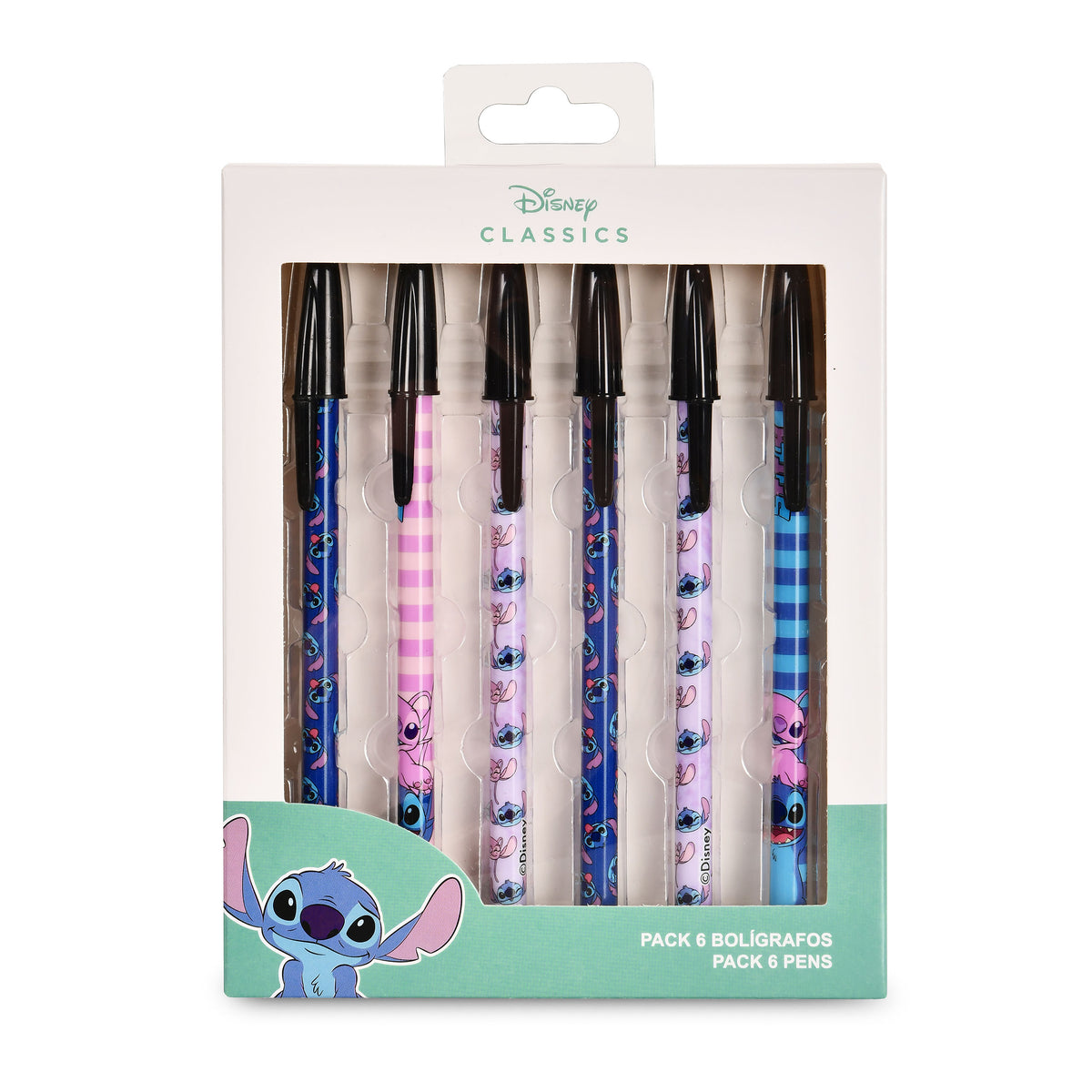 Produktbild Lilo & Stitch - set med 6 pennor