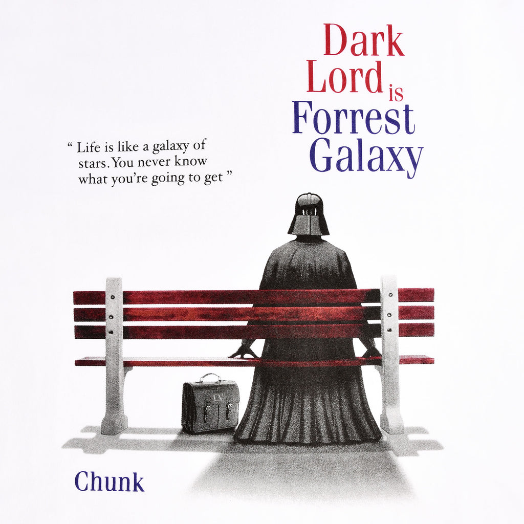 Produktbild Dark Lord is Forrest Galaxy T-shirt för Star Wars-fans vit