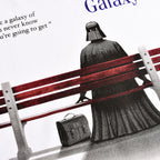Produktbild Dark Lord is Forrest Galaxy T-shirt för Star Wars-fans vit