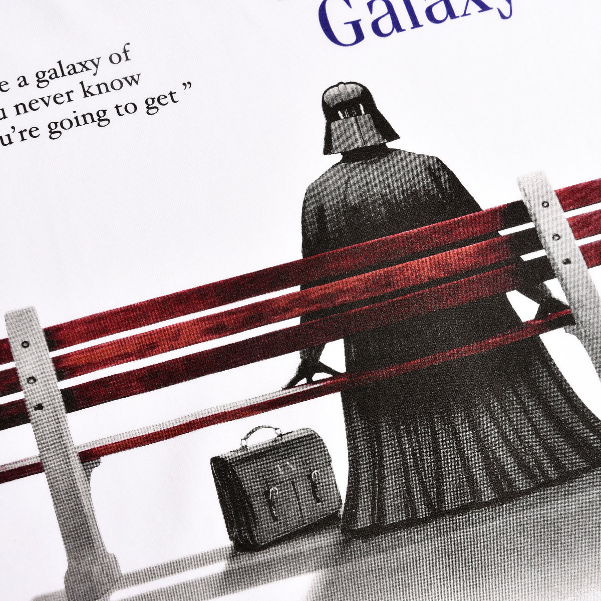 Produktbild Dark Lord is Forrest Galaxy T-shirt för Star Wars-fans vit